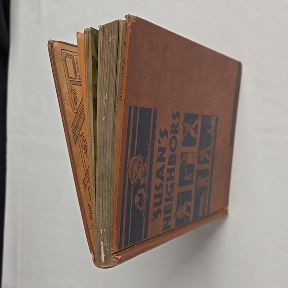 Vintage School Book "Susan's Neighbors" Hardback 1937 Old Time Retro Reading - Picture 2 of 16